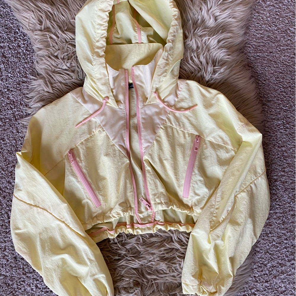 Cropped Windbreaker Zara Jacket